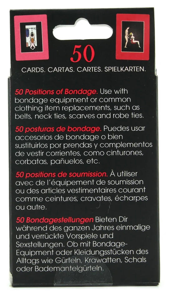 50 Positions of Bondage Cards