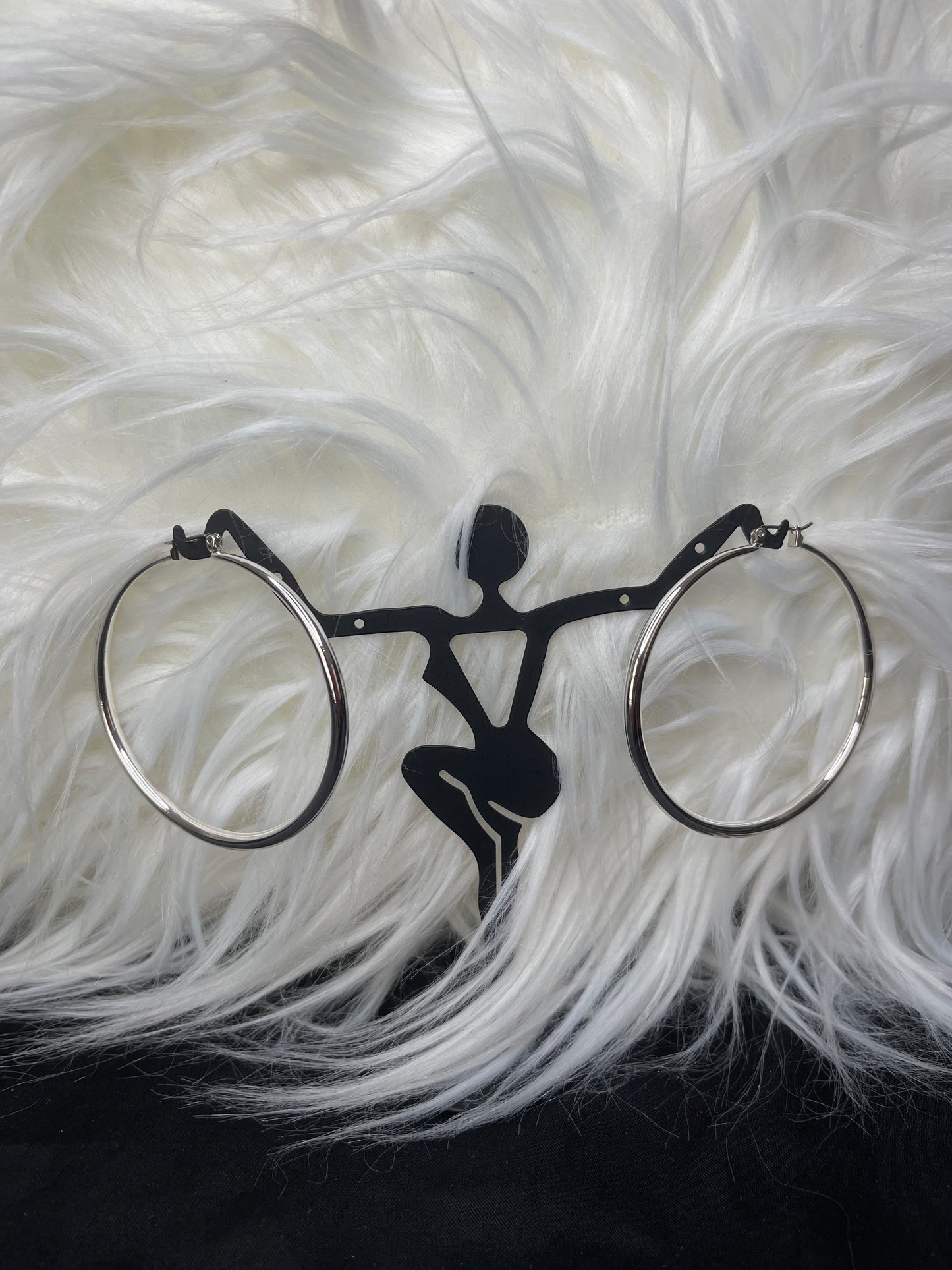 Hoop Earrings (60mm in diameter)