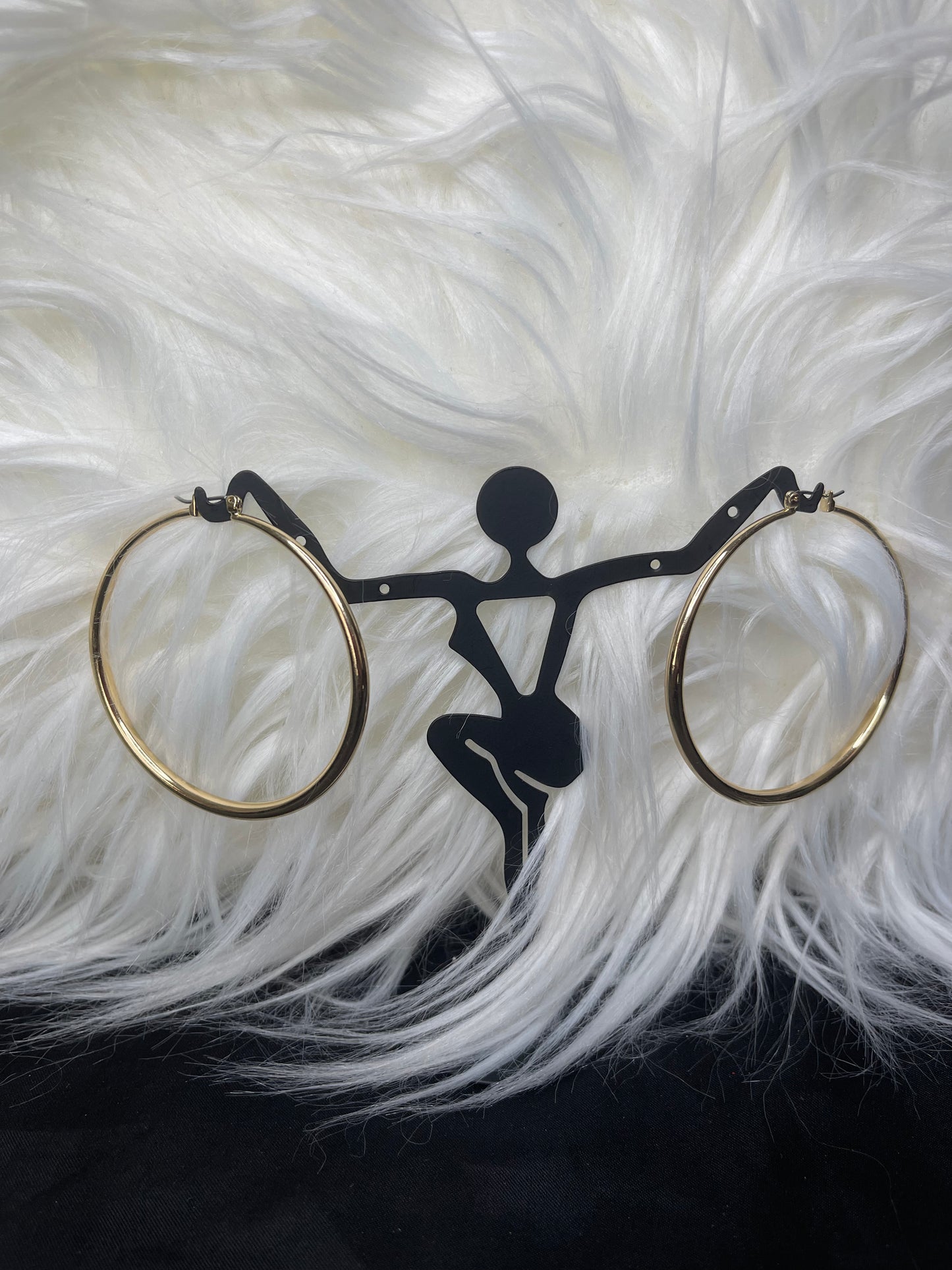 Hoop Earrings (60mm in diameter)