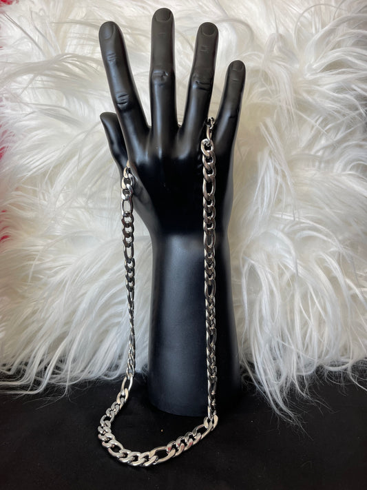 Men's Silver Chain Link Necklace