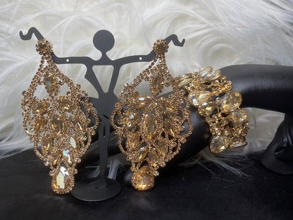 Topaz Rhinestone Bracelet