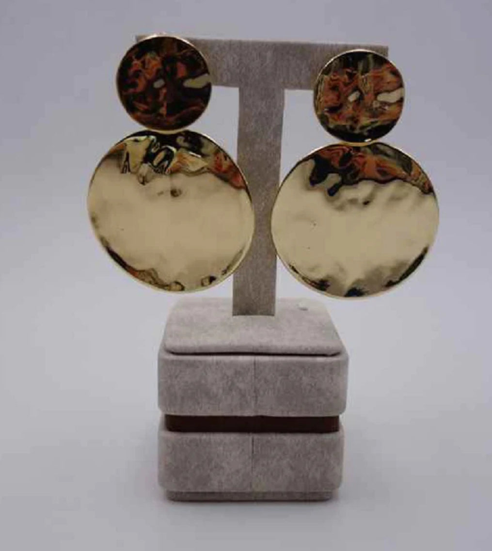 Round Clip on Earrings
