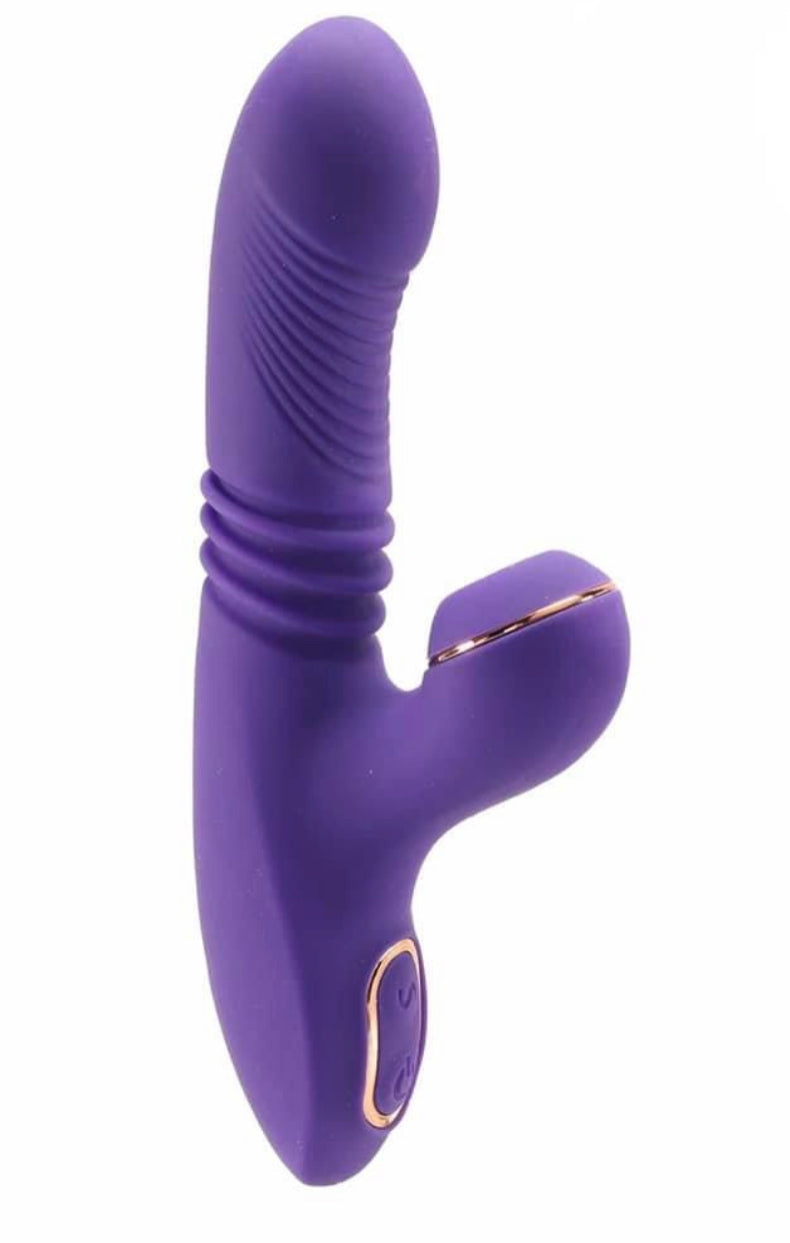 Lush Iris Dildo w/ Clit Stimulator